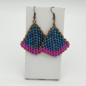 Lady Fan Earrings – Elegant Handcrafted Jewelry | O Panache