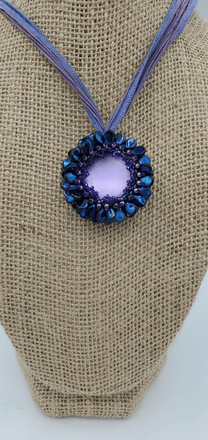 Athena Reverse Pendant – Unique Healing Jewelry for Serenity