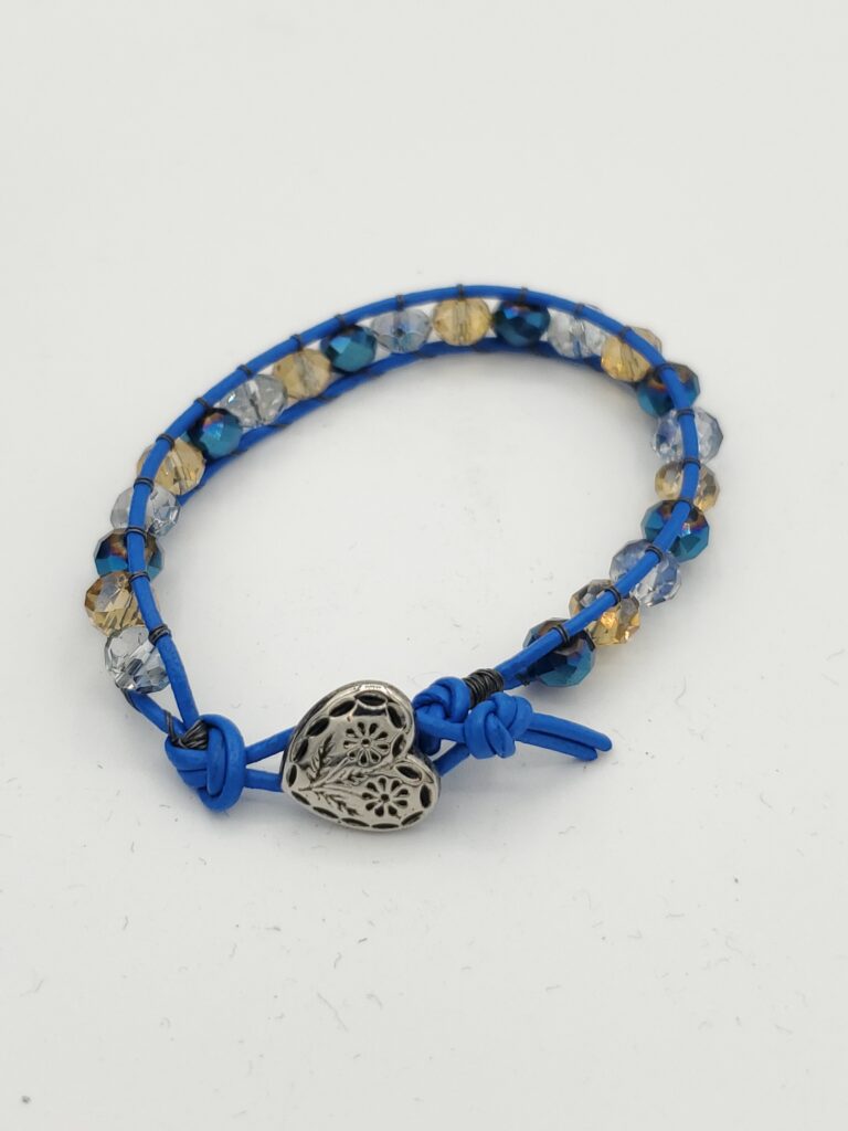Roundel Ladder Bracelet – Elegant Handmade Jewelry