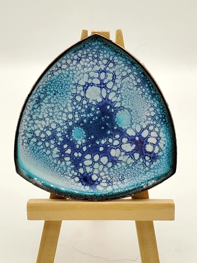 Blue Snow Trinket Dishes – Elegant Decorative Dish for Home