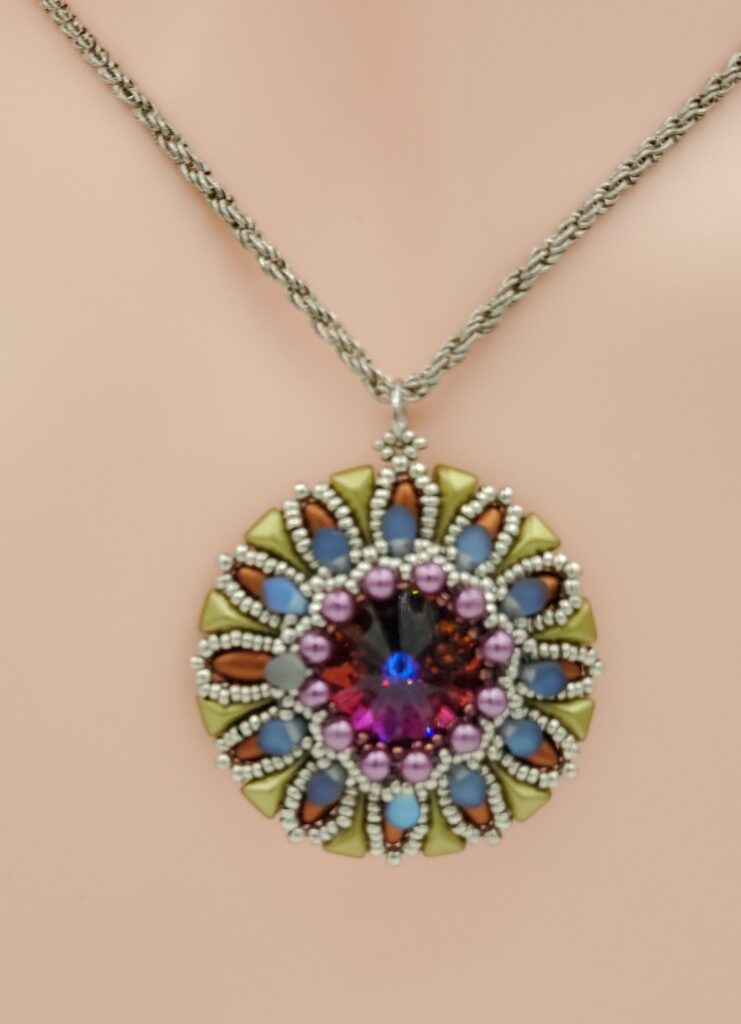 Antheia Pendant - Healing Swarovski Crystal Jewelry